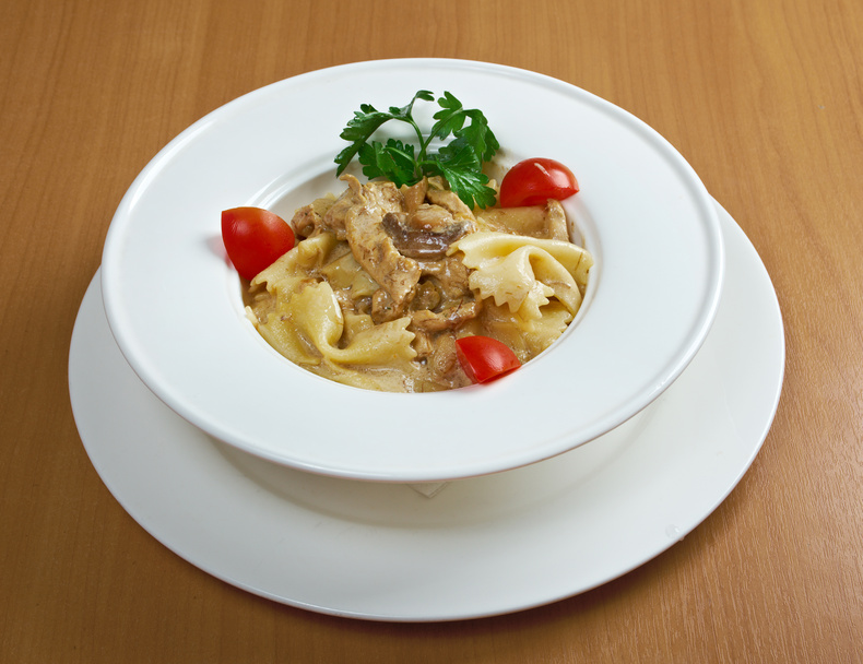 Farfalles aux rillettes