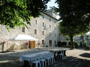 Cour Château des Anges