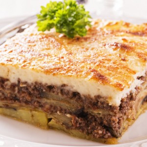 Plat cuisiné Moussaka